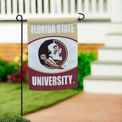 Florida State University Suede Garden Flag