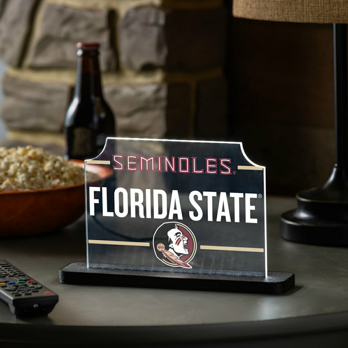 Florida State University College Rectangle Desklite LED Decor
