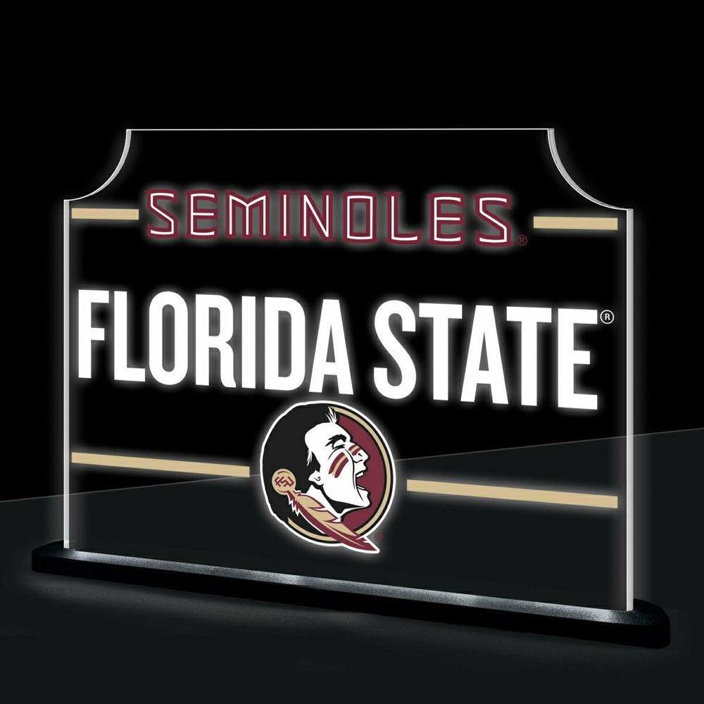 Florida State University College Rectangle Desklite LED Decor