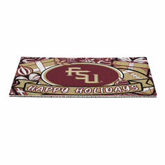 Florida State University Holiday PVC Mat, 28"x16"