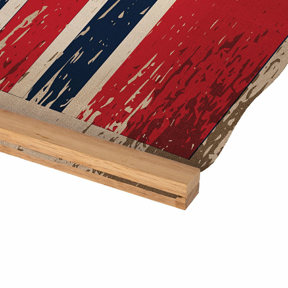 Fresno State, Canvas Wall Tapestry, Medium, 36x24