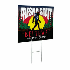 Fresno State Yard Sign, Bigfoot