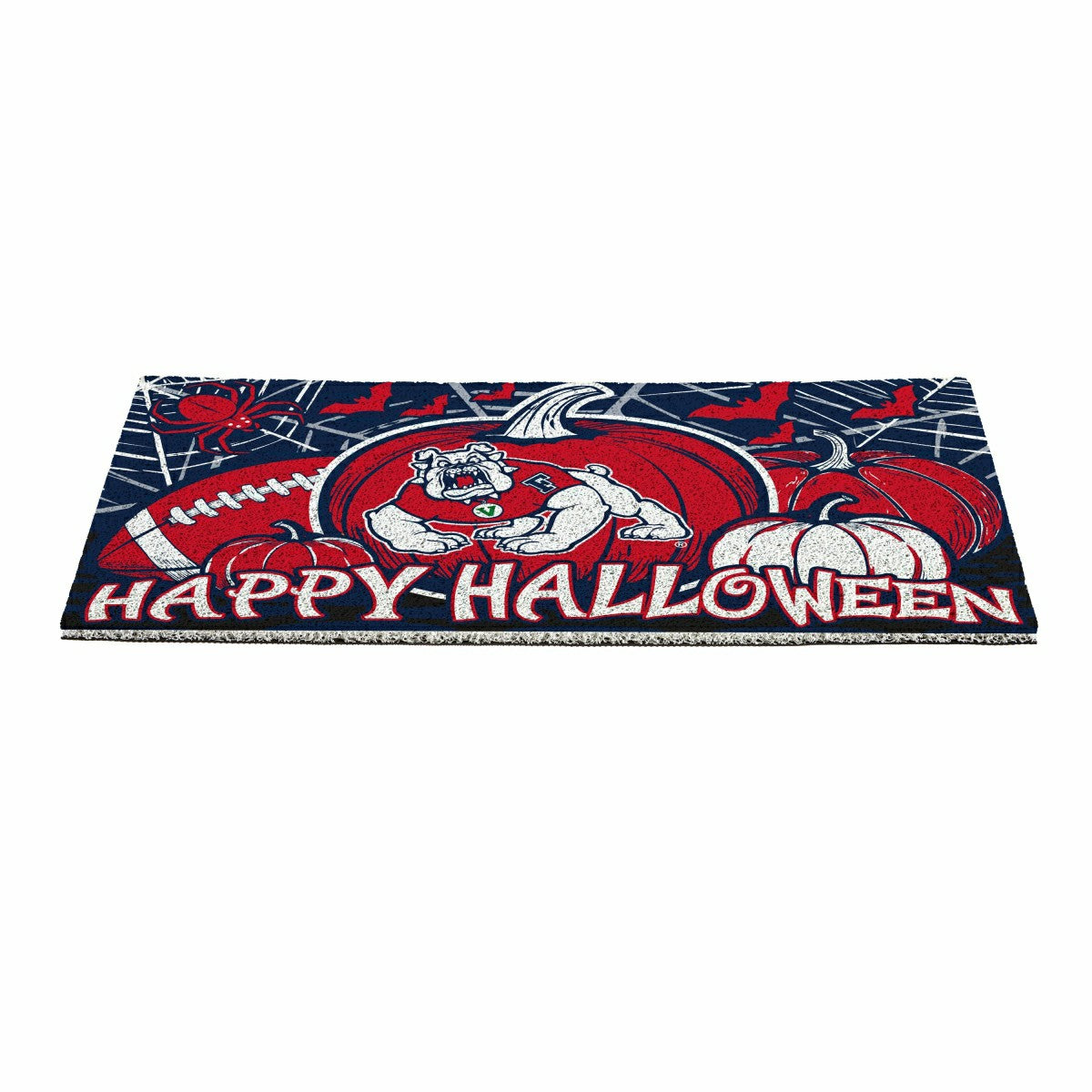 Fresno State Halloween PVC Mat, 28"x16"