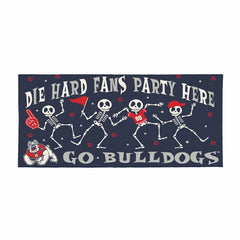 Fresno State Flocked Coir Halloween Sassafras Switch Mat, 22"x10"