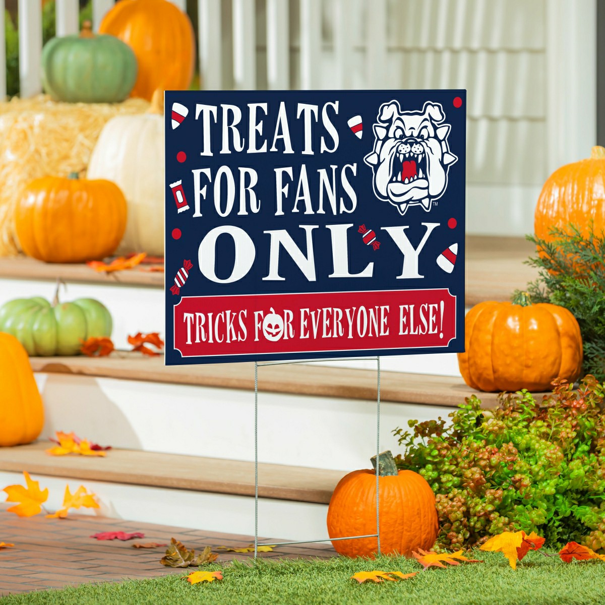 Fresno State Yard Sign, Halloween Treats for Fans