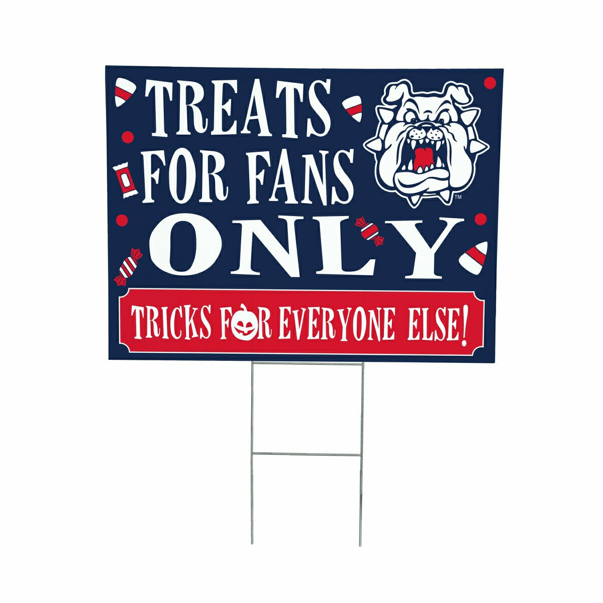Fresno State Yard Sign, Halloween Treats for Fans