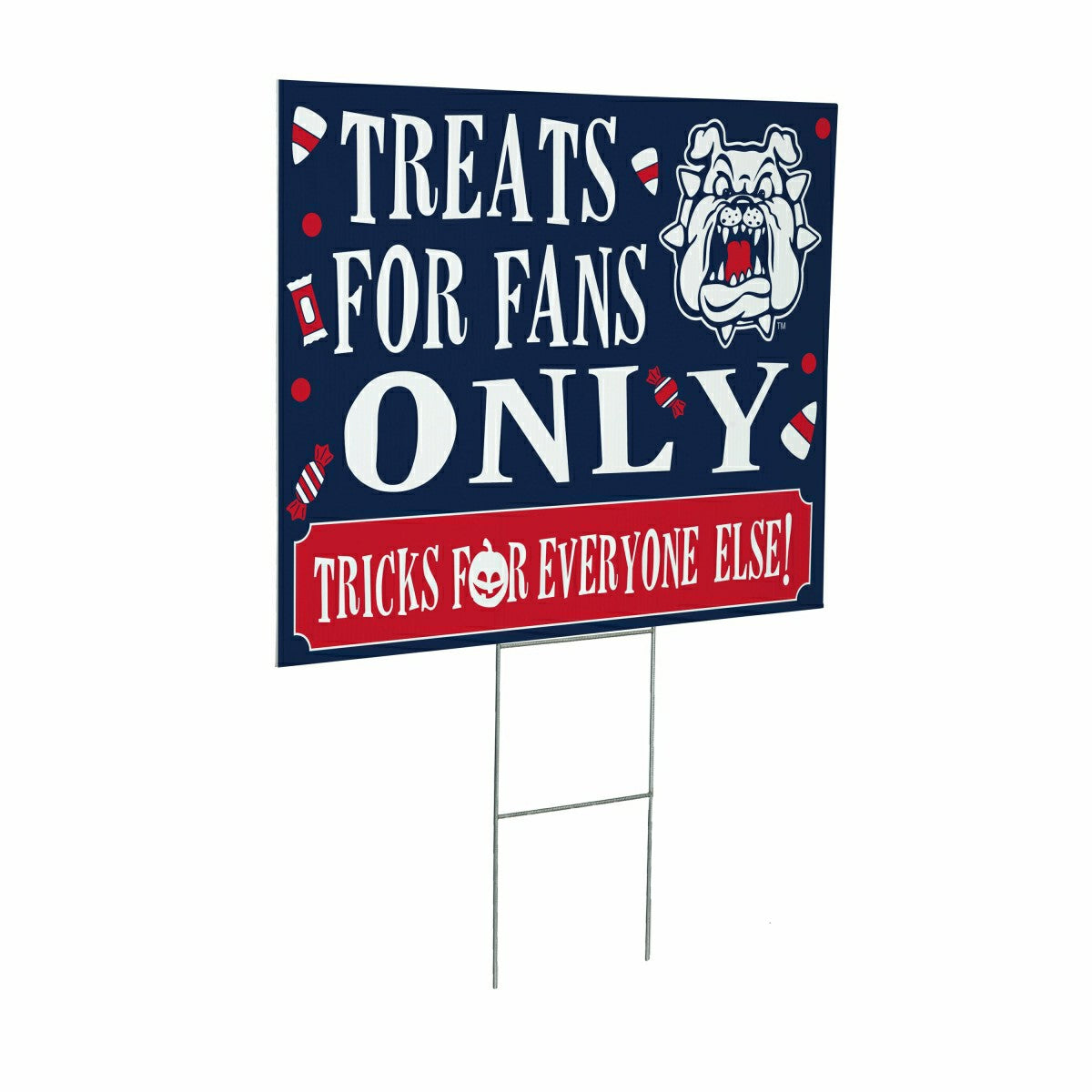 Fresno State Yard Sign, Halloween Treats for Fans