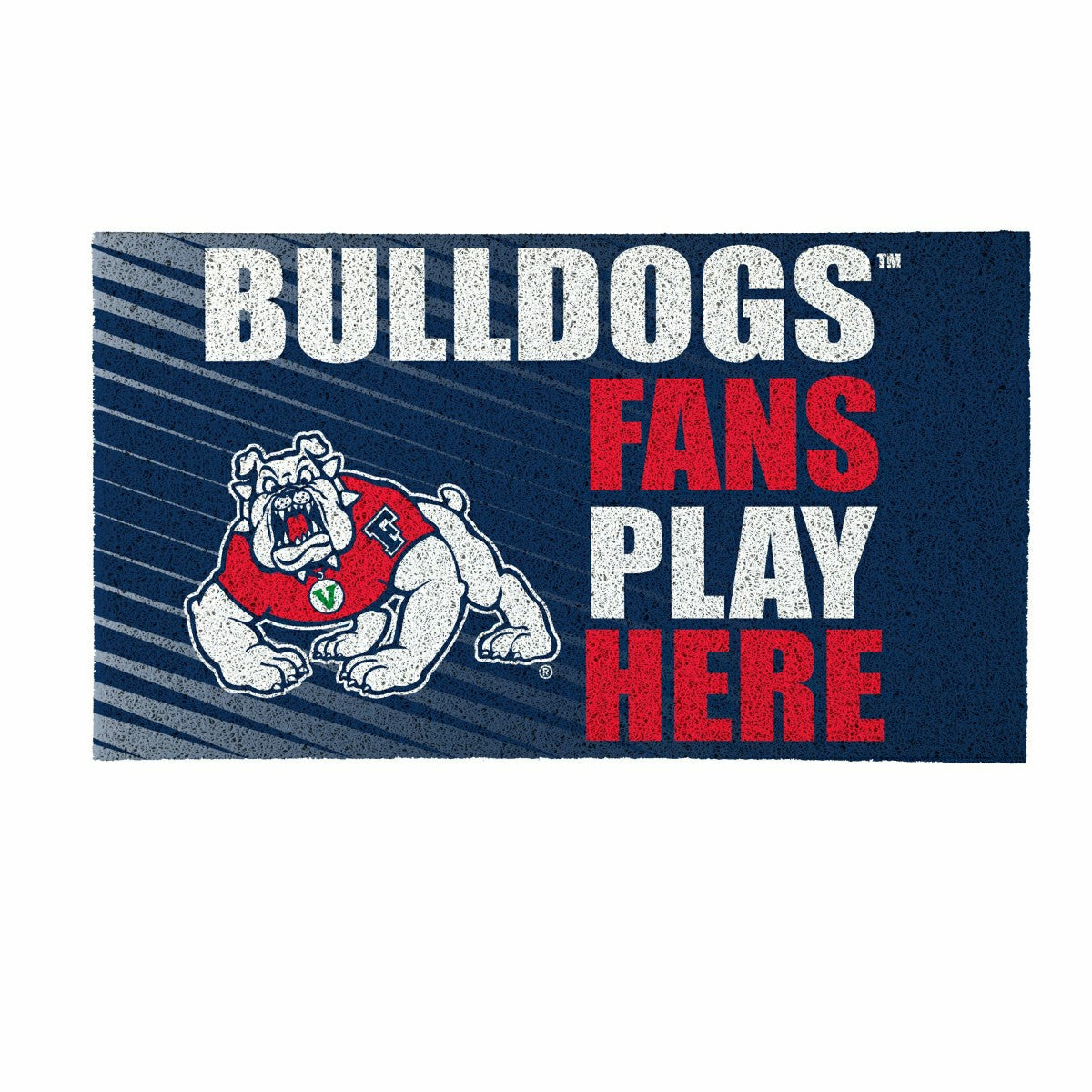 Fresno State Fan Mat, 28"x16"