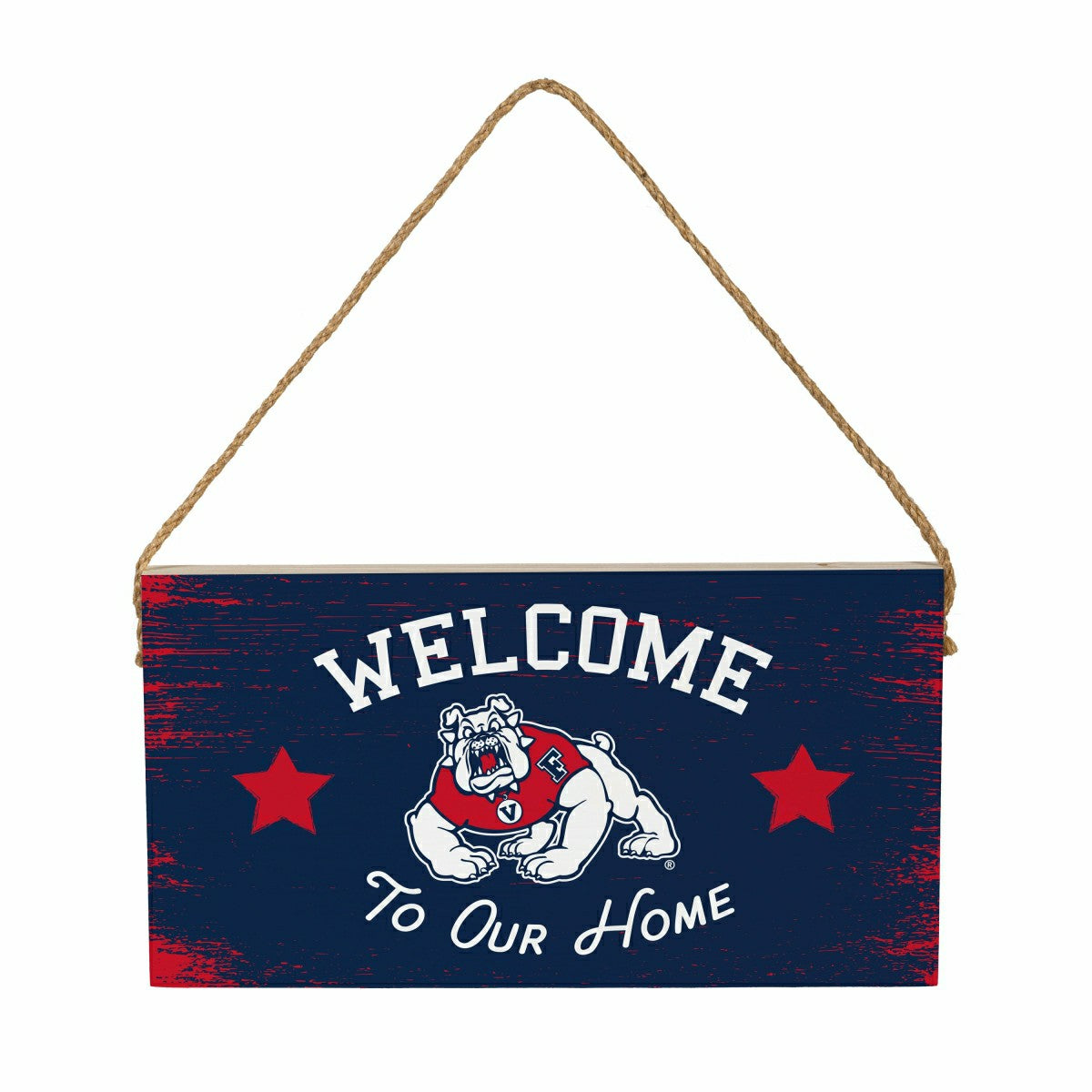 Fresno State Wood Wall Sign, 6x11