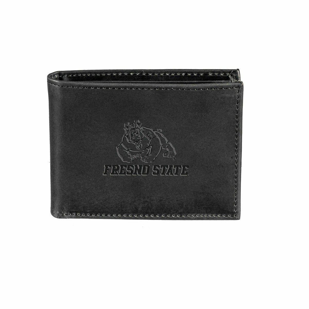 Fresno State, Bi-Fold Wallet, Black