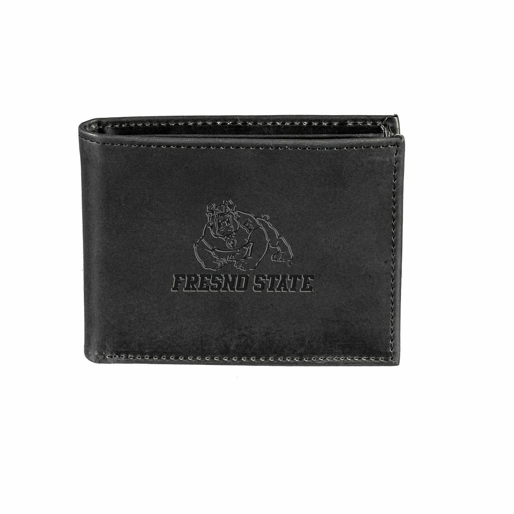 Fresno State, Bi-Fold Wallet, Black