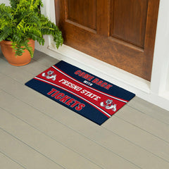 28" x 16" PVC Trapper Mat, Come Back with Tickets, Fresno State