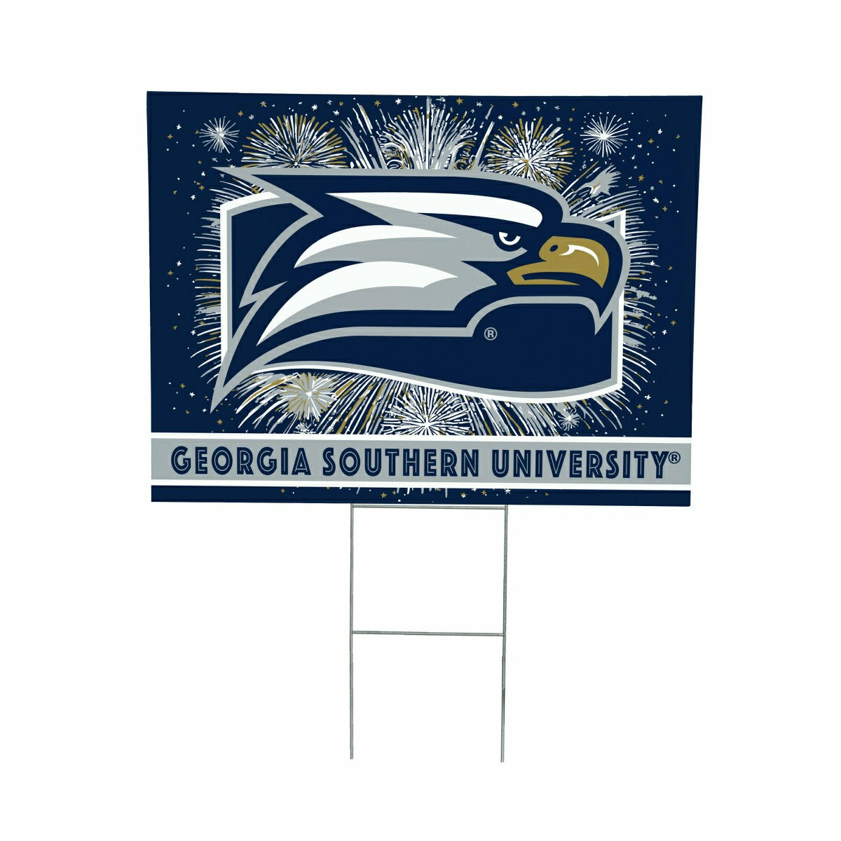 Georgia Southern University Yard Sign, Patriotic
