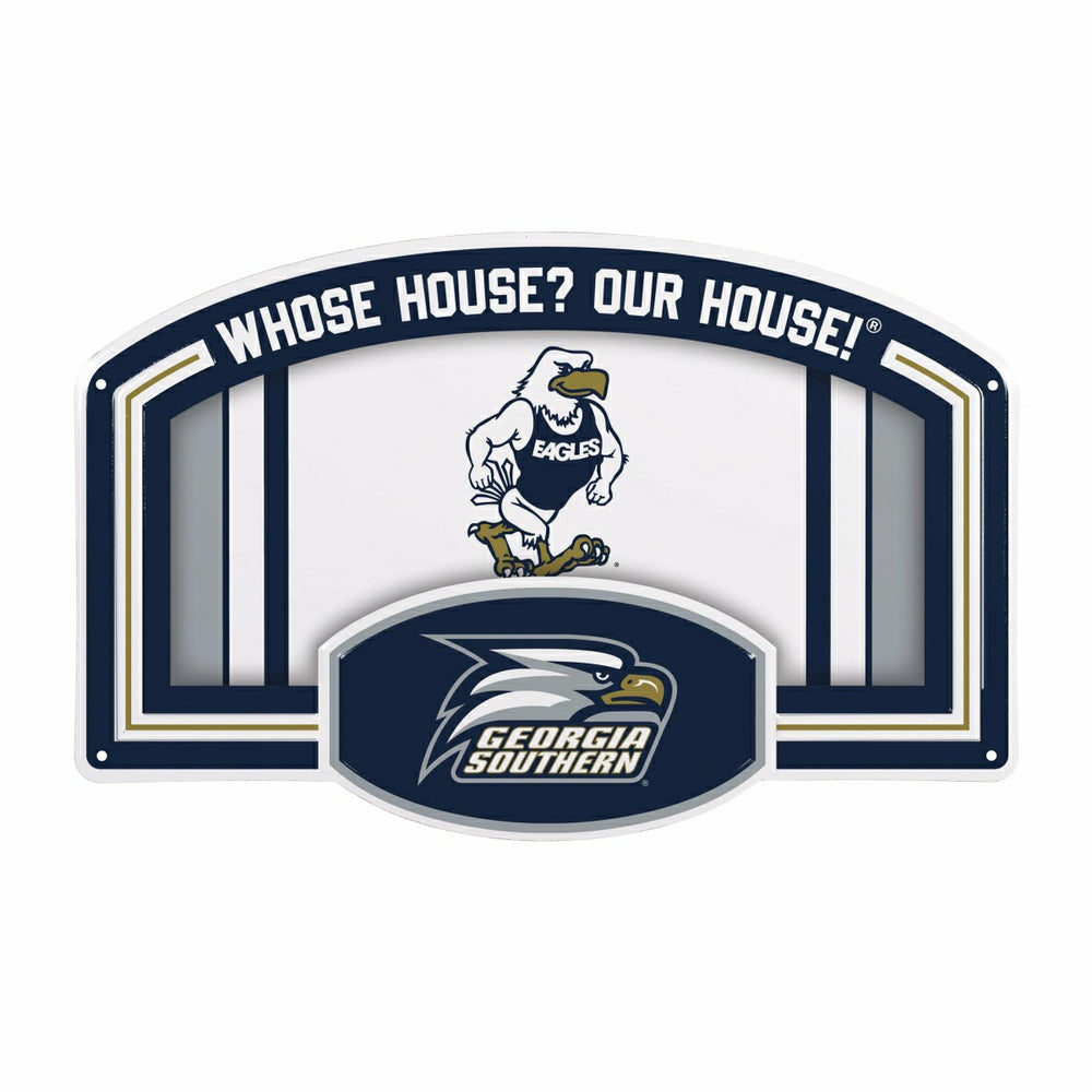Georgia Southern University USA Embossed Steel Wall Sign, 11" x 17"
