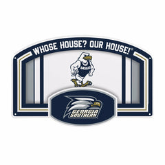 Georgia Southern University USA Embossed Steel Wall Sign, 11" x 17"