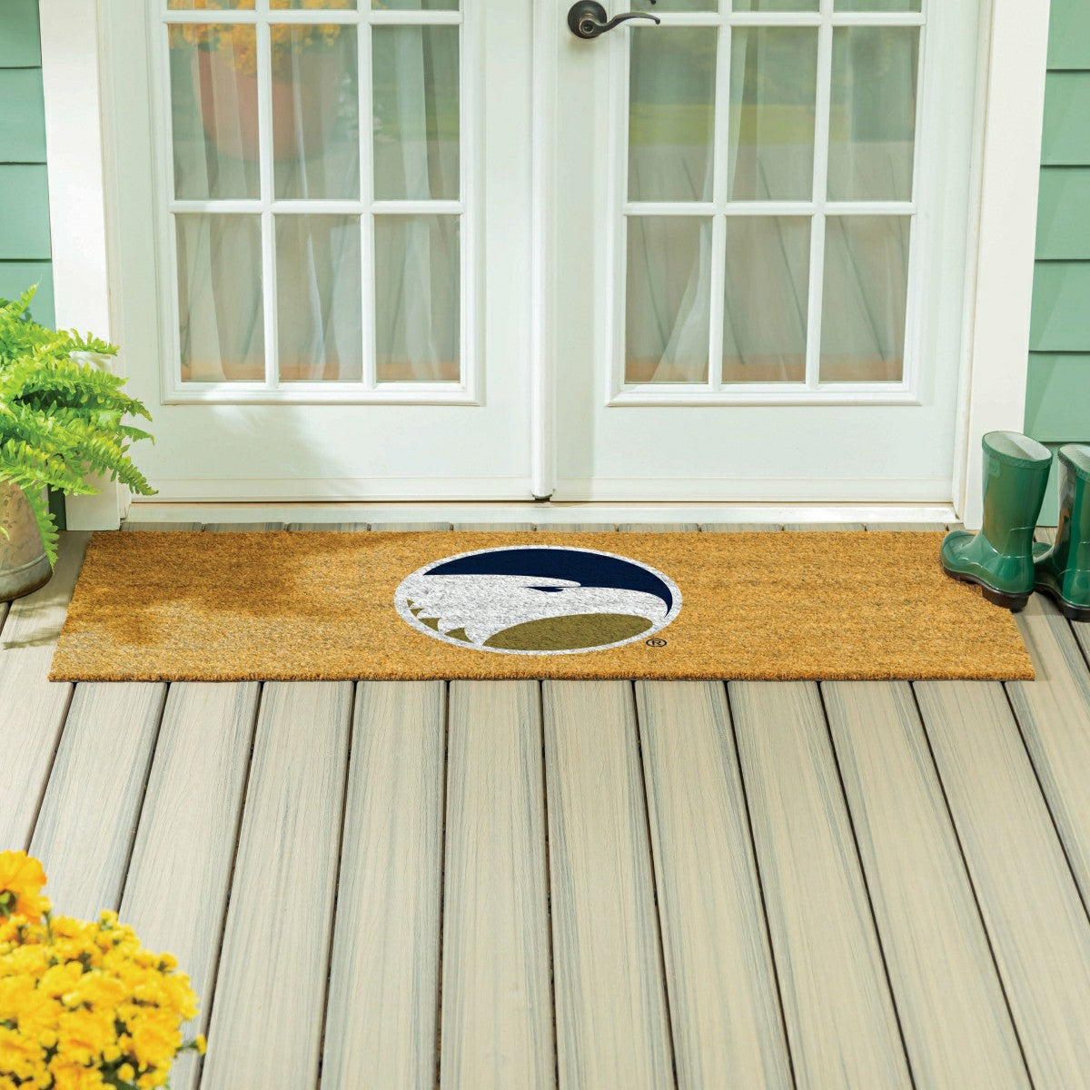 Georgia Southern University Extra Large Full Color Coir Mat, 60"x24"