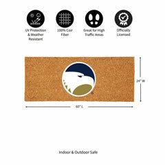 Georgia Southern University Extra Large Full Color Coir Mat, 60"x24"
