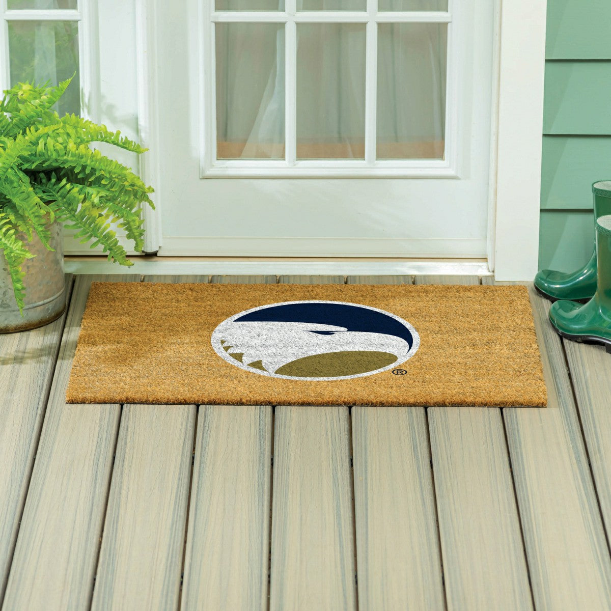 Georgia Southern University Large Full Color Coir Mat, 36"x24"