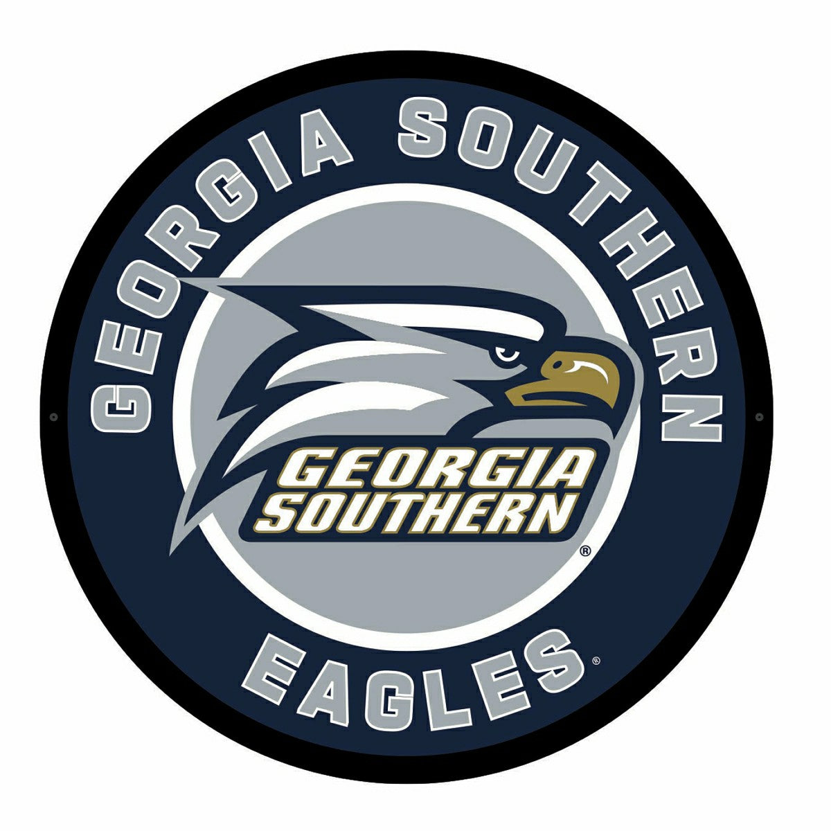 LED Wall Decor, Round, Georgia Southern University