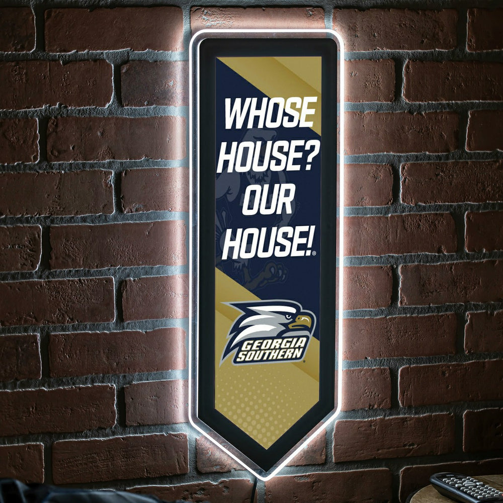 LED Wall Decor, Pennant, Georgia Southern University