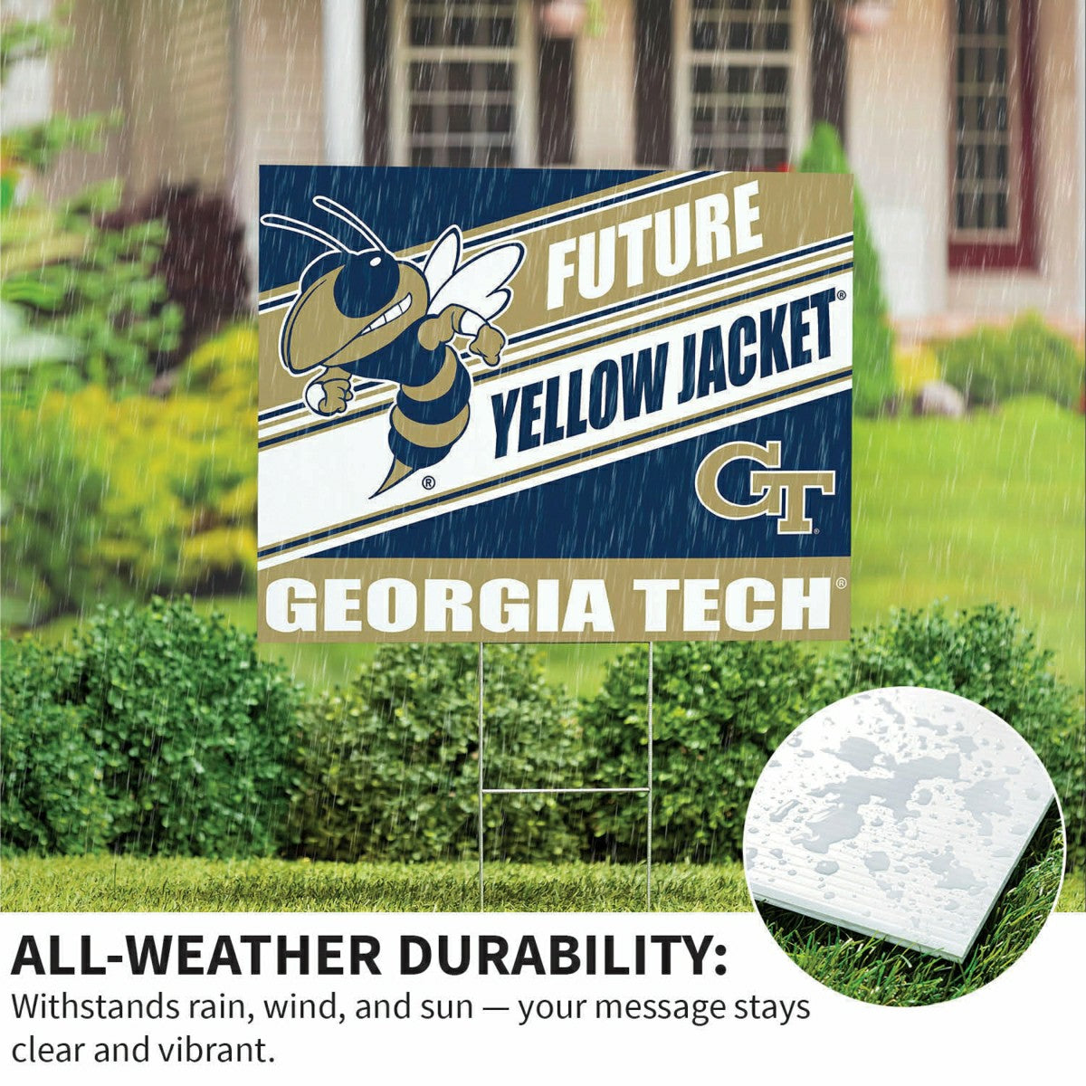 Georgia Tech Coroplast Yard Sign, Future Student