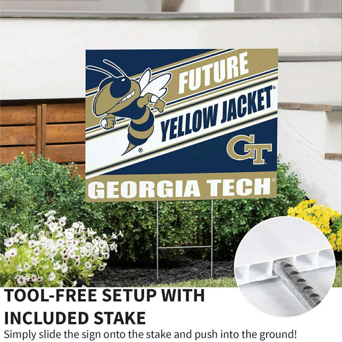 Georgia Tech Coroplast Yard Sign, Future Student