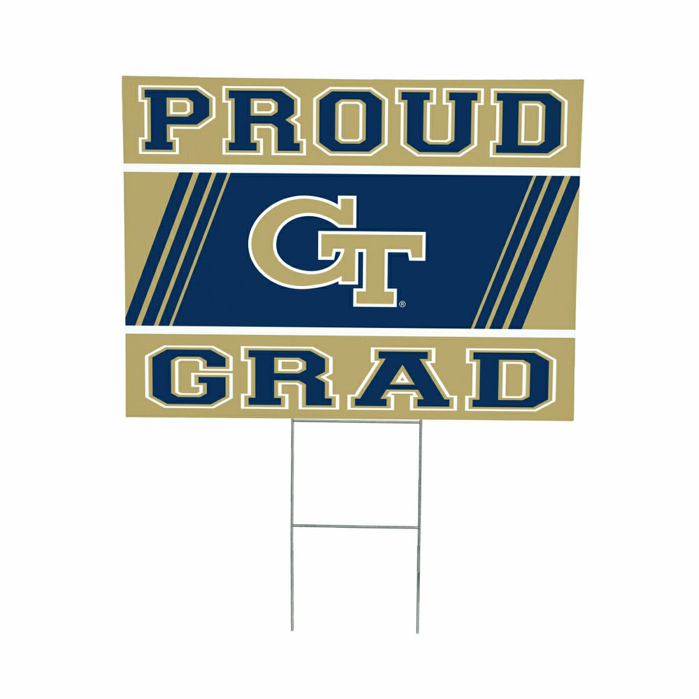Georgia Tech Coroplast Yard Sign Graduate