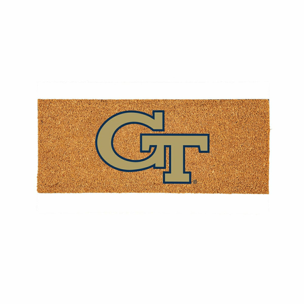 Georgia Tech Extra Large Full Color Coir Mat, 60"x24"