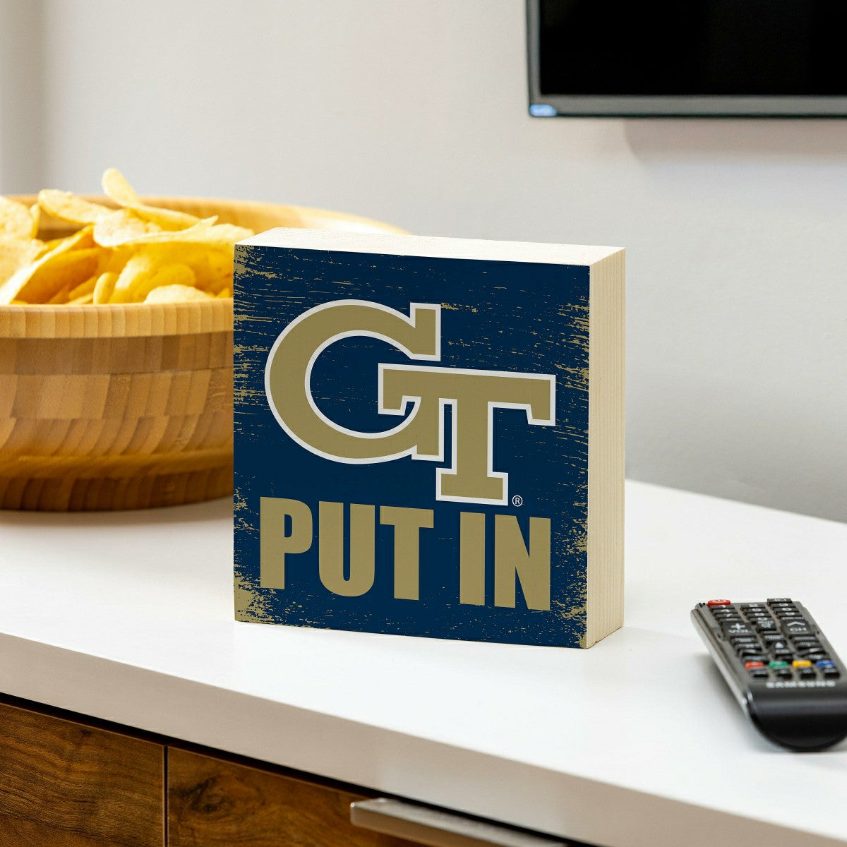Georgia Tech Plock, Down Home Fans, 6x6