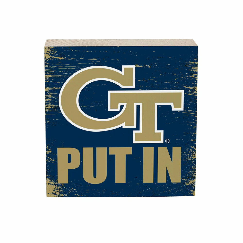Georgia Tech Plock, Down Home Fans, 6x6