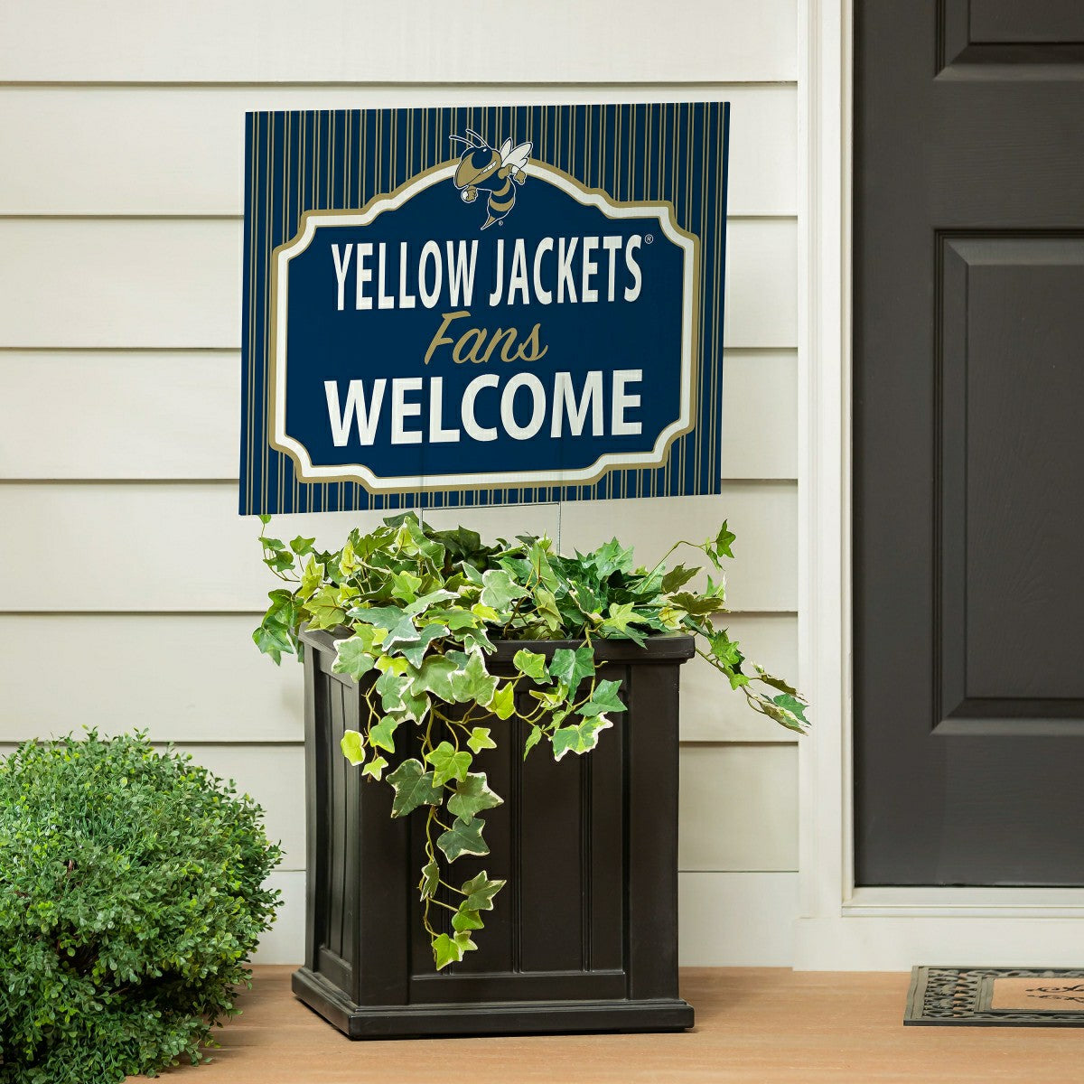 Georgia Tech Coroplast Yard Sign, "Fans Welcome"