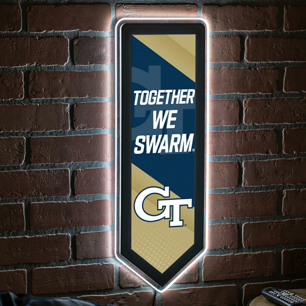 LED Wall Decor, Pennant, Georgia Tech