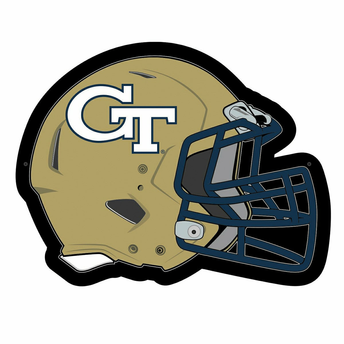 LED Wall Decor, Helmet, Georgia Tech