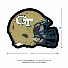 LED Wall Decor, Helmet, Georgia Tech