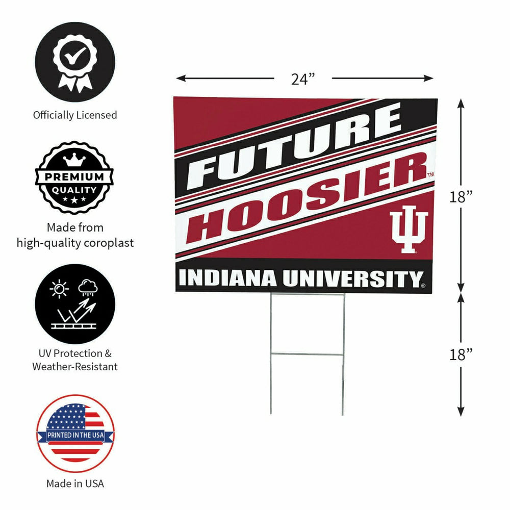 Indiana University Coroplast Yard Sign, Future Student
