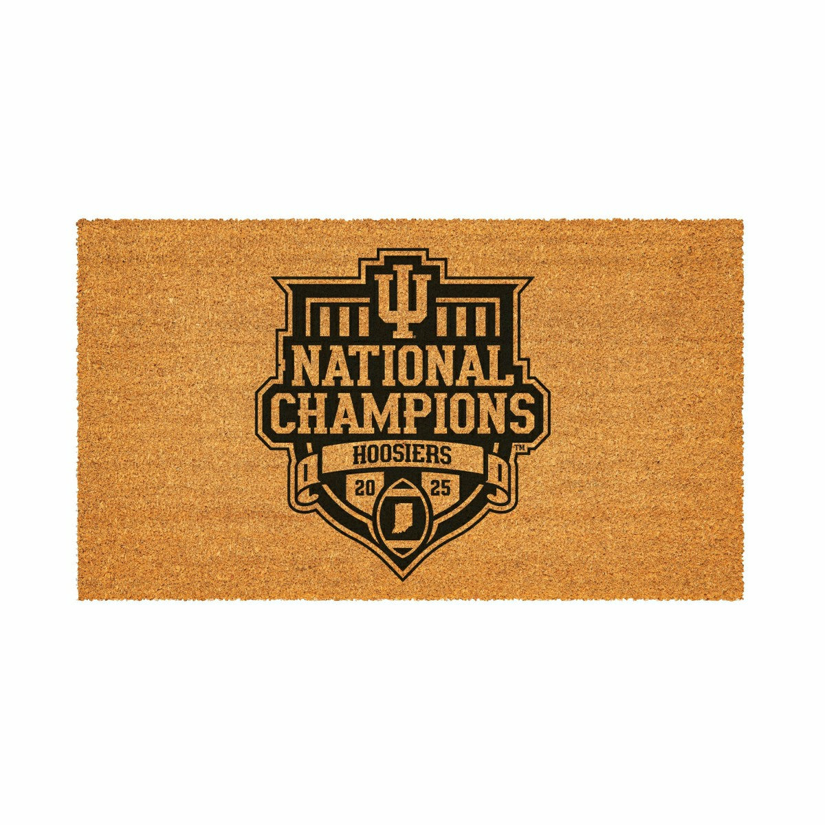 Indiana University, Div 1 Champs, Coir Mat, One Color