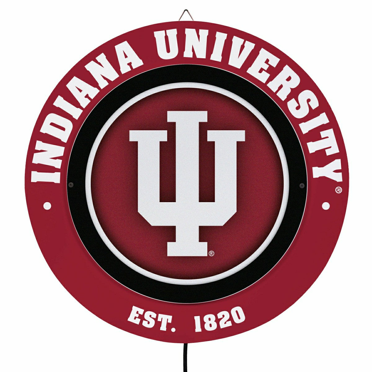 Indiana University, Metal Lite, Round