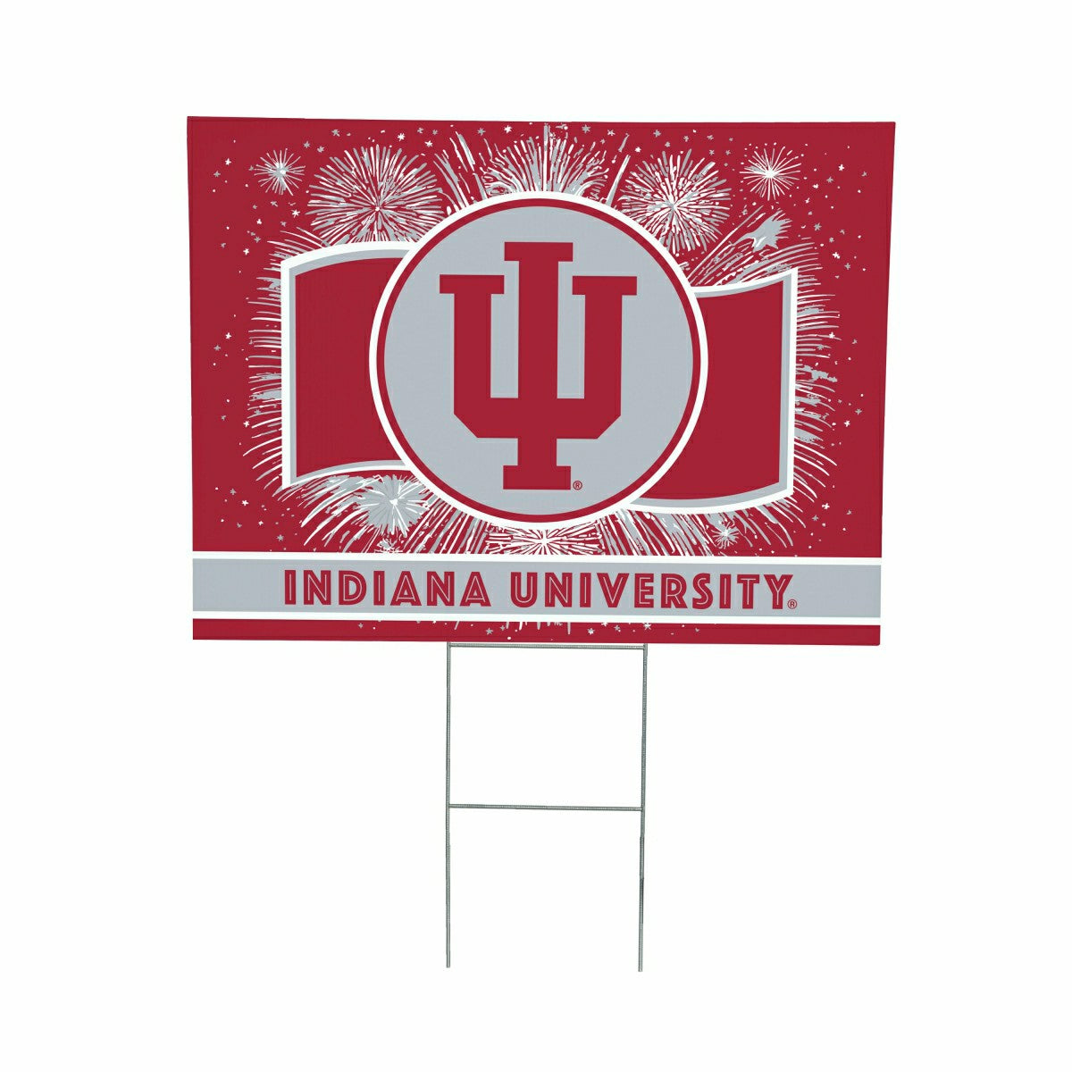 Indiana University Yard Sign, Patriotic