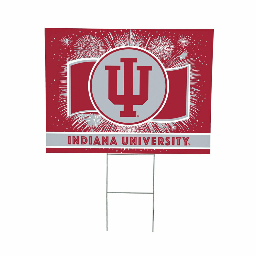 Indiana University Yard Sign, Patriotic