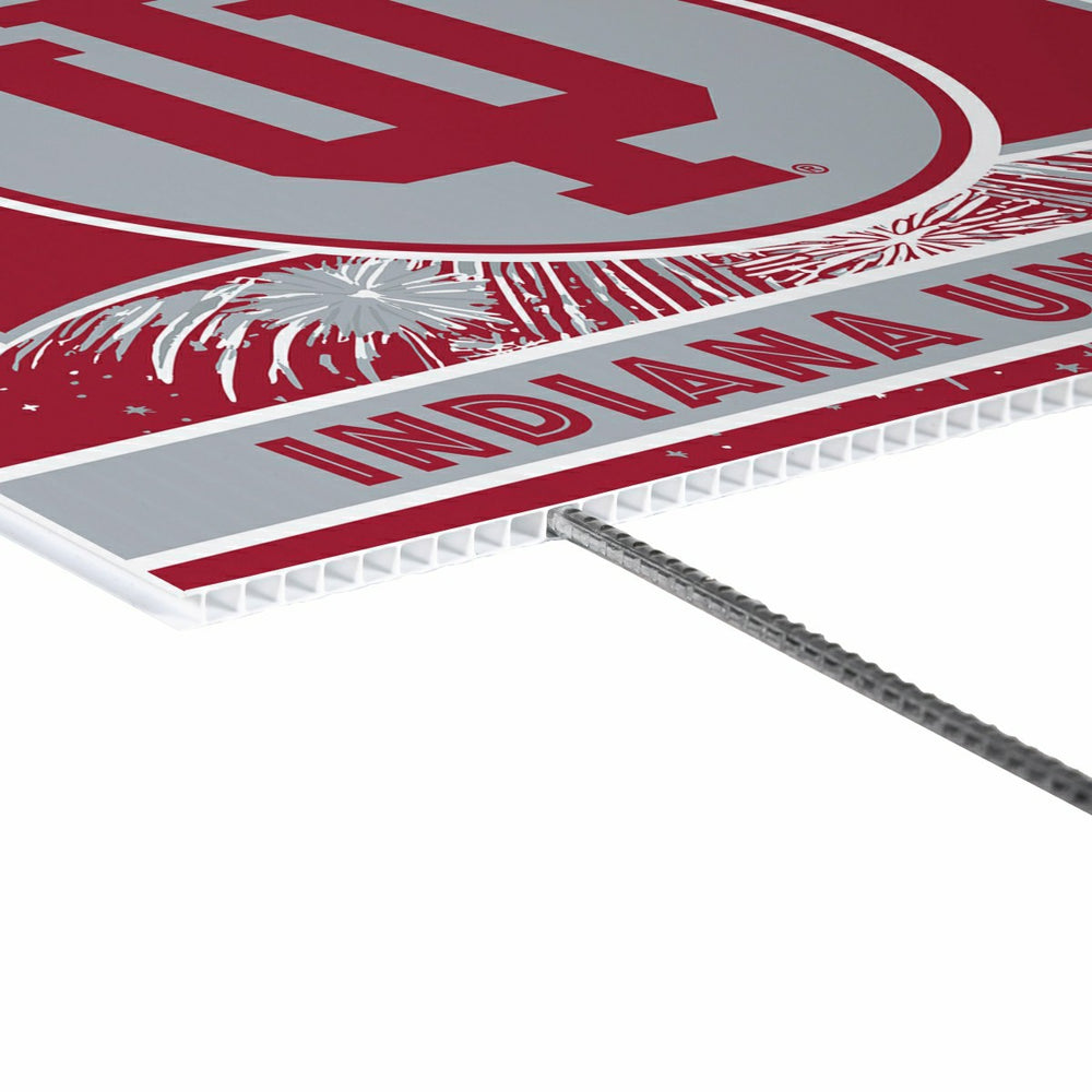 Indiana University Yard Sign, Patriotic