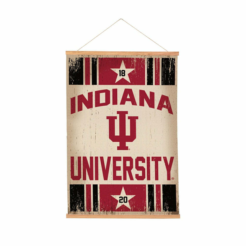Indiana University, Canvas Wall Tapestry, Medium, 36x24