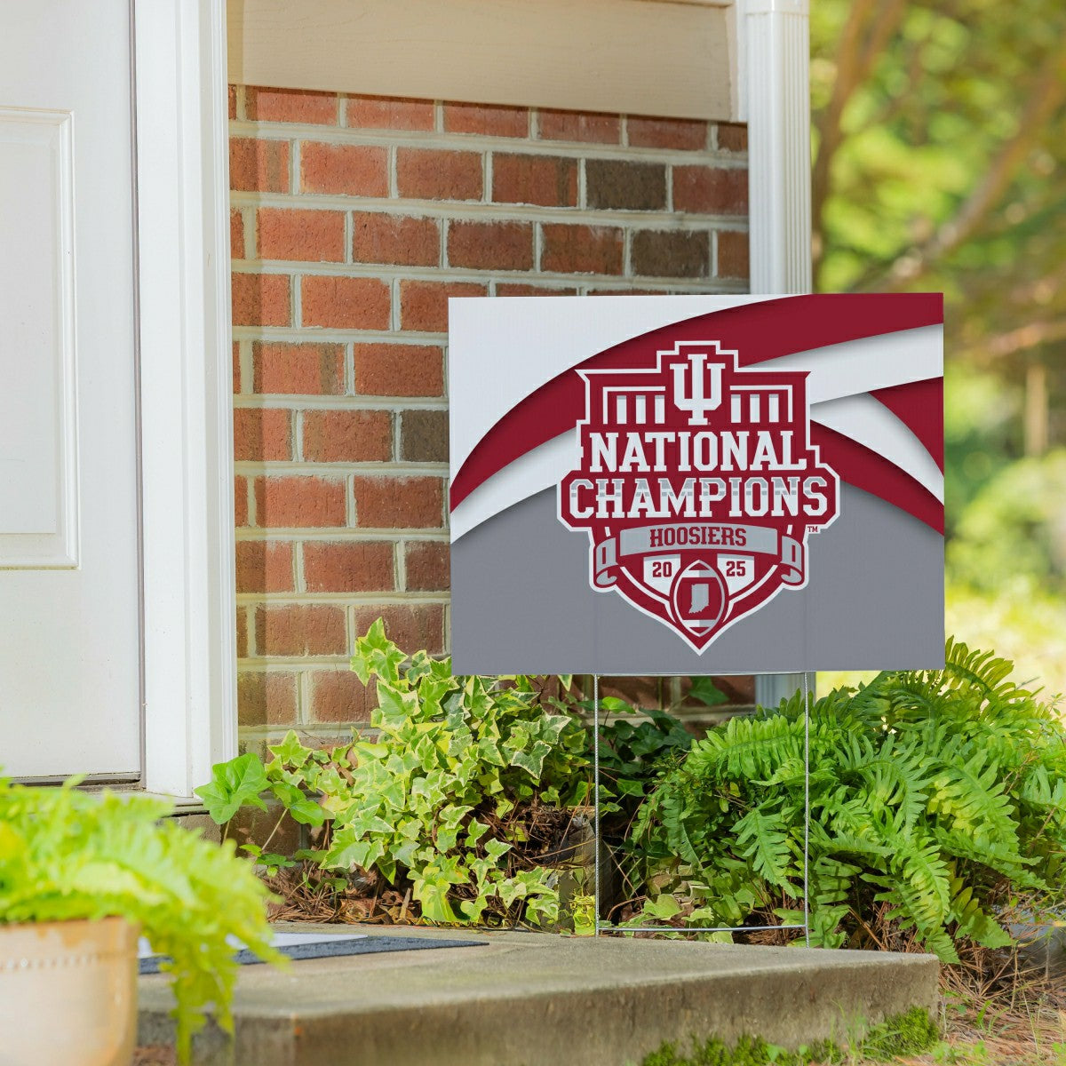 Indiana University, Div 1 Champs, Cororplast Yard Sign