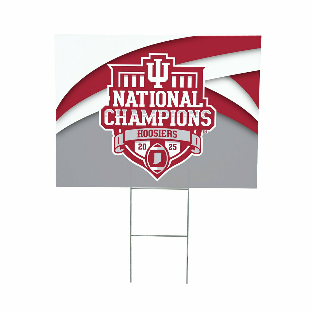 Indiana University, Div 1 Champs, Cororplast Yard Sign