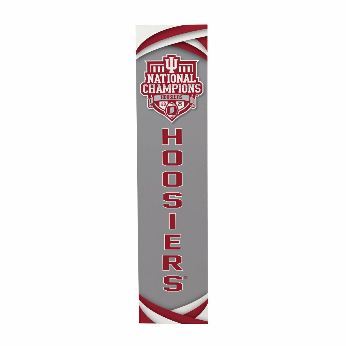 Indiana University, Div 1 Champs, Porch Leaner, 46"