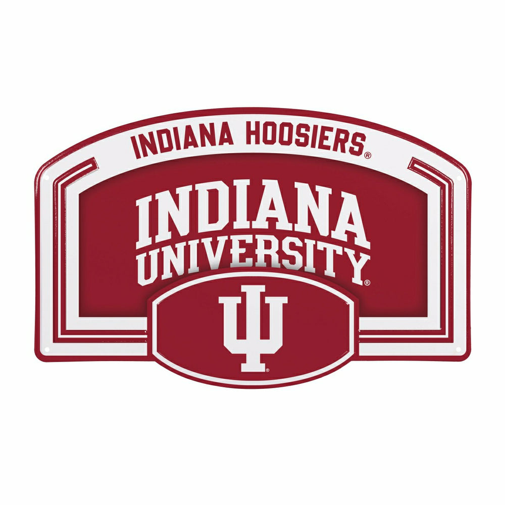Indiana University USA Embossed Steel Wall Sign, 11" x 17"