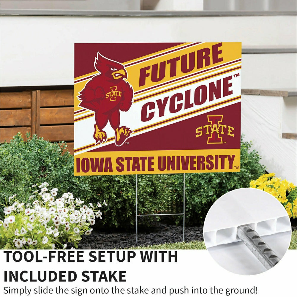 Iowa State University Coroplast Yard Sign, Future Student