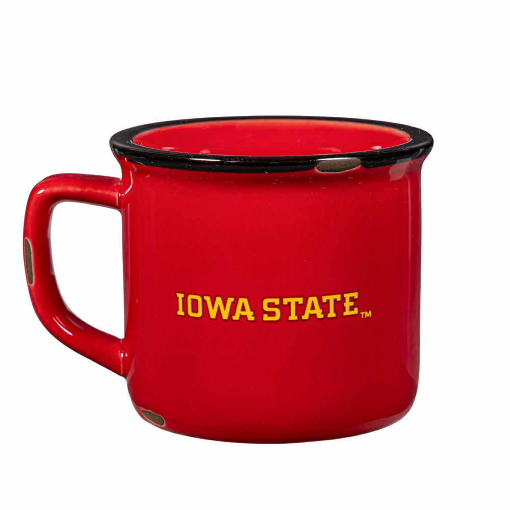 Iowa State University Ceramic Camp Cup with Enamel Finish, 14oz