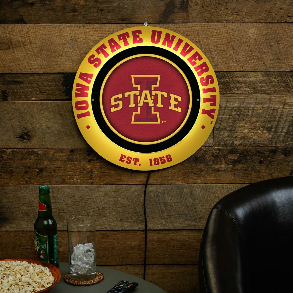 Iowa State University, Metal Lite, Round