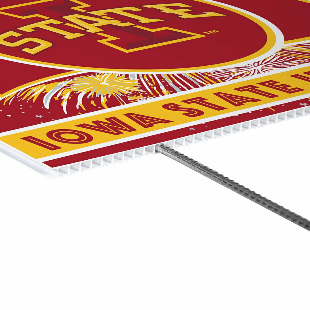 Iowa State University Yard Sign, Patriotic