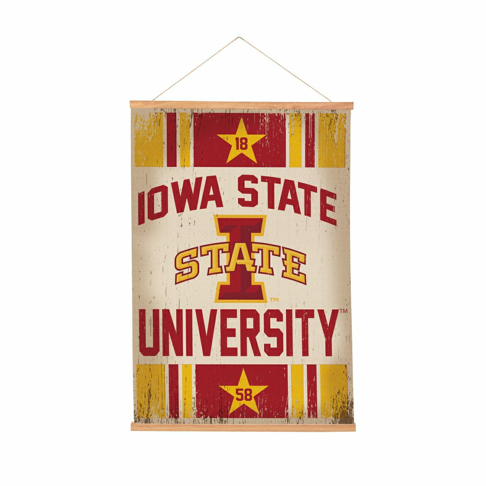 Iowa State University, Canvas Wall Tapestry, Medium, 36x24